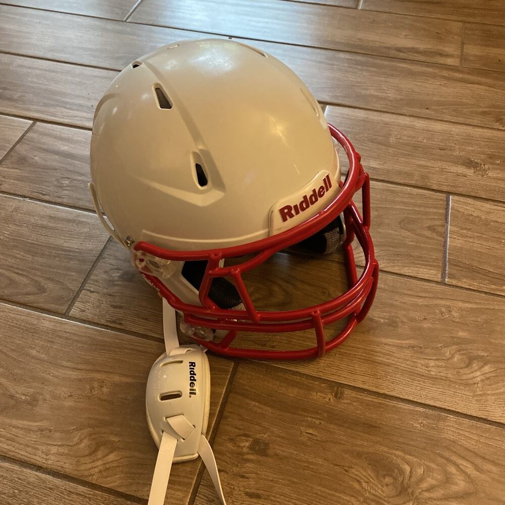 Riddell Speed White Football Helmet Adult Medium Riddell 360